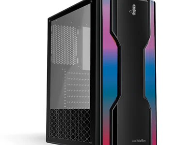 Image of INTEL i5 12400F processor,610 MB,FINGERS Tower WITH 450w PSU ,CRUSIAL 8GB ddr4 Ram,WD 256GB Nvme,2 GB GRAFIC GT 610 CARD,DOS - 6